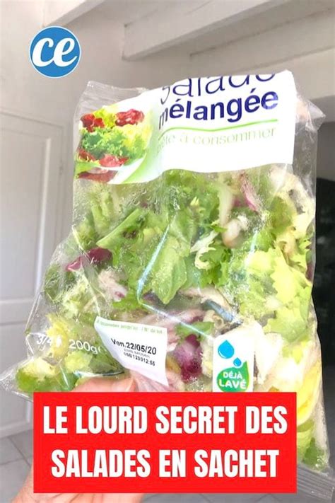 salades en sachet pesticides